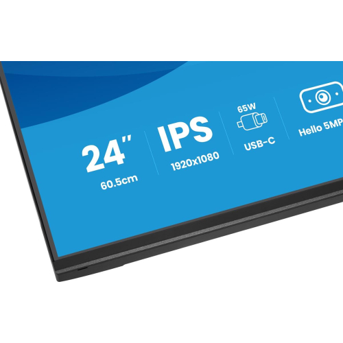 iiyama ProLite XB2497HSNH-B1 24IN IPS LCD 4MS 1920X1080 350CD/M2 HDMI/DP/USB 2 monitor komputerowy 60,5 cm (23.8