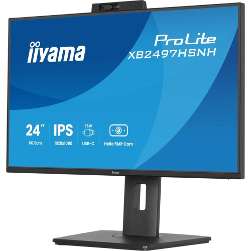 iiyama ProLite XB2497HSNH-B1 24IN IPS LCD 4MS 1920X1080 350CD/M2 HDMI/DP/USB 2 monitor komputerowy 60,5 cm (23.8
