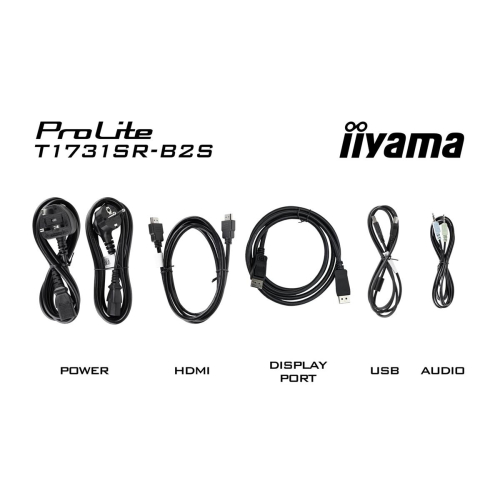 iiyama ProLite T1731SR-B2S monitor komputerowy 43,2 cm (17