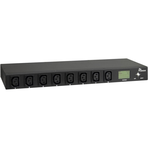 Inter-Tech PDU SA-0816 rozdzielacz zasilania PDU 8 x gniazdo sieciowe Czarny-23957111