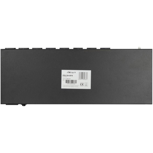 Inter-Tech PDU SA-0816 rozdzielacz zasilania PDU 8 x gniazdo sieciowe Czarny-23957112