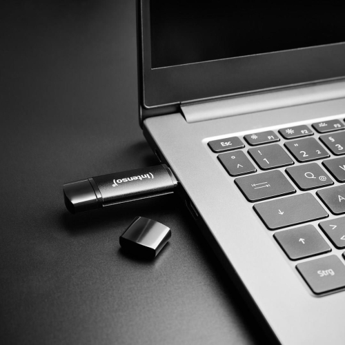 Intenso 3544492 pamięć USB 256 GB USB Type-A / USB Type-C 3.2 Gen 1 (3.1 Gen 1) Czarny-23959298