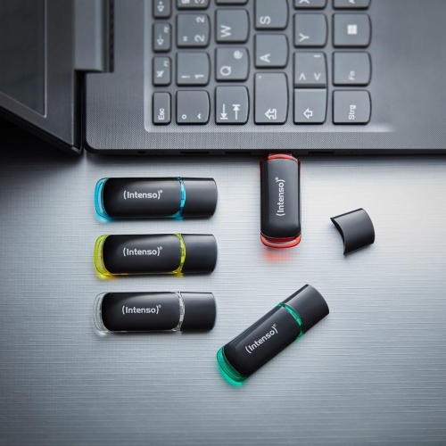 Intenso 3511595 pamięć USB 64 GB USB Typu-A 2.0 Czarny, Czerwony, Zielony, Przezroczysty, Żółty, Niebieski-23959360