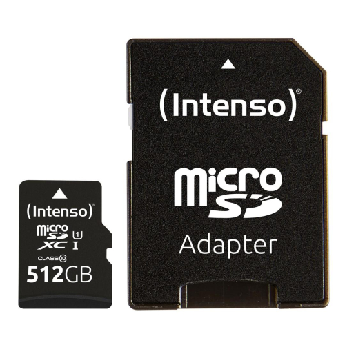 Intenso microSD 512GB UHS-I Perf CL10| Performance Klasa 10-23959421