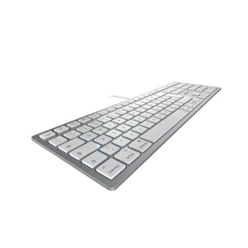 CHERRY KC 6000C FOR MAC klawiatura Uniwersalne USB QWERTZ Niemiecki Srebrny-23960064