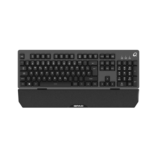 QPAD MK-40 klawiatura Gaming USB QWERTZ Niemiecki Czarny