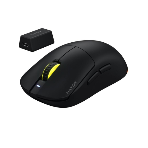 HATOR Quasar 3 Ultra 8K Wireless myszka Gaming Oburęczny RF Wireless + Bluetooth + USB Type-A Optyczny 30000 DPI-239603