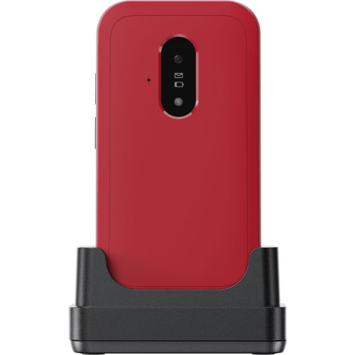 Doro Leva E22 7,11 cm (2.8") 127,8 g Czerwony, Biały Telefon funkcjonalny