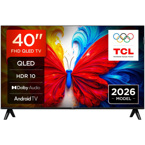 TCL S5L 40S5L Telewizor 101,6 cm (40") Full HD Smart TV Wi-Fi Czarny 300 cd/m2