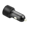 EVERACTIVE ŁADOWARKA SAMOCHODOWA 1X USB QC3.0, 1 X USB-C PD 75W CZARNA CC-50Q-24000668