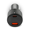 EVERACTIVE ŁADOWARKA SAMOCHODOWA 1X USB QC3.0, 1 X USB-C PD 75W CZARNA CC-50Q-24000672