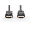 Kabel połączeniowy DisplayPort z zatrzaskami 1080p 60Hz FHD Typ DP/DP M/M czarny 2m-24083192