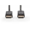 Kabel połączeniowy DisplayPort z zatrzaskami 1080p 60Hz FHD Typ DP/DP M/M czarny 3m-24083196
