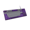 Klawiatura Fury Kanabo K2 US szaro-fioletowa mechaniczna-24086596