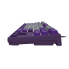 Klawiatura Fury Kanabo K2 US szaro-fioletowa mechaniczna-24086598
