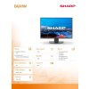 Monitor biznesowy MultiSync DD-EA241W 24 cale Czarny-24086826