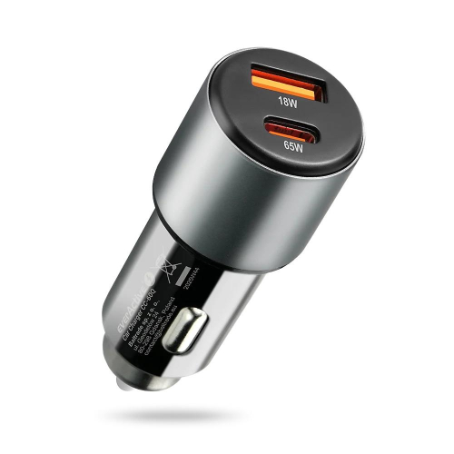 EVERACTIVE ŁADOWARKA SAMOCHODOWA 1 X USB QC3.0, 1 X USB-C PD 83W CZARNA CC-60Q