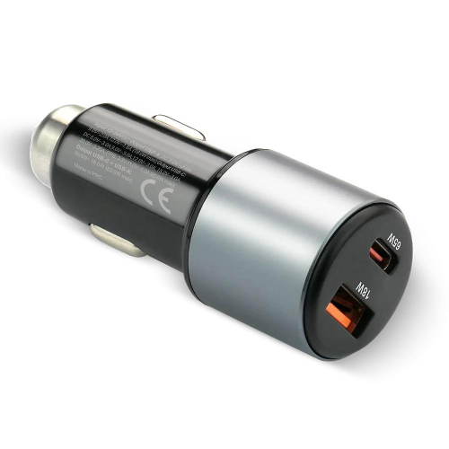 EVERACTIVE ŁADOWARKA SAMOCHODOWA 1 X USB QC3.0, 1 X USB-C PD 83W CZARNA CC-60Q-24000662