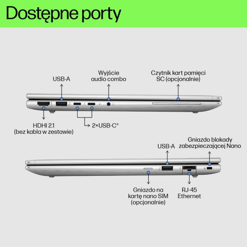 HP EliteBook 640 G11 Ultra 7 ­165H 14.0