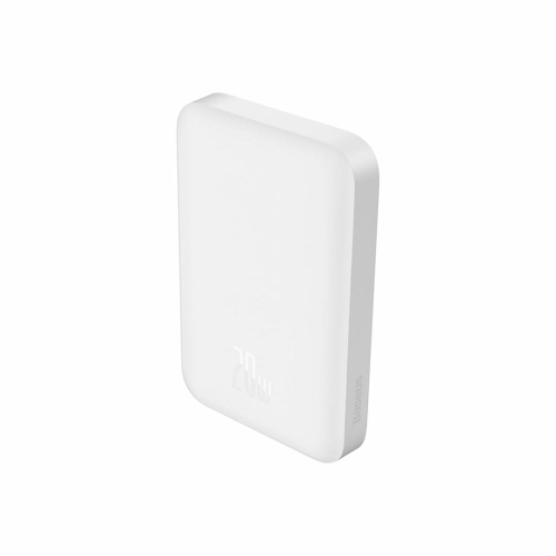 Powerbank Baseus Magnetic Mini Air PPCXM06A 6000mAh 20W z kablem Simple Series USB-C - biały-24051698