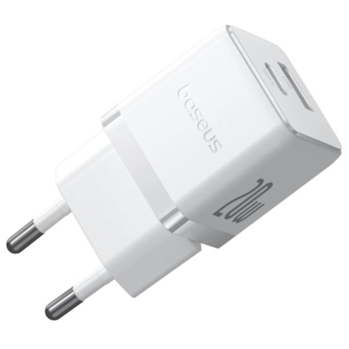 Ładowarka sieciowa Baseus Palm 20W USB-C USB-A - biała-24051834