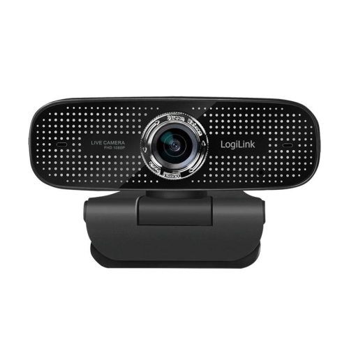 LogiLink UA0378 kamera internetowa 2 MP 1920 x 1080 px USB 2.0 Czarny-24064061