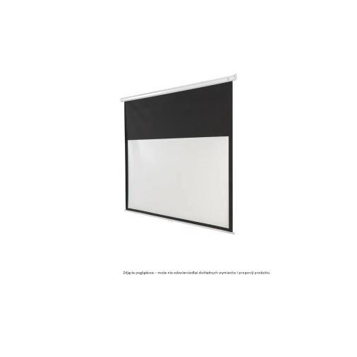 Ekran ścienny ręczny Cinema 200 (16:9, 200x200cm, powierzchnia biała, matowa)-24082991