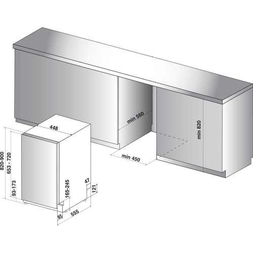 Zmywarka DSIO3T224CEID-24083179
