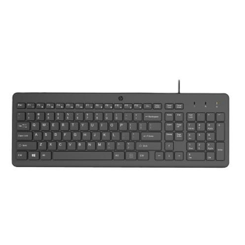 Klawiatura przewodowa 150 664R5AA#ABB czarna
