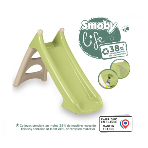 Zjeżdżalnia Life XS zielona ślizg 90 cm-24090237