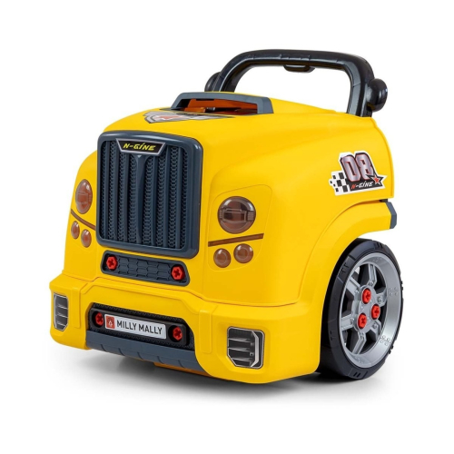 Zestaw mechanik warsztat silnik rozkręcalny N-Gine żółty-24094846