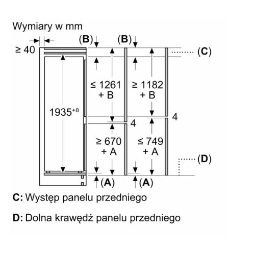 Chłodziarko-zamrażarka KIN96NSE0-24094922