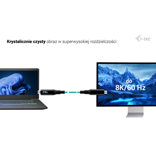 Kabel Thunderbolt 4/USB4 Class Pro Cable 240W 2x 4K/120Hz 40Gbps LCD 150 cm-24095736