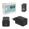 Ładowarka Movano GaN 65W 2x USB-C PD + USB-A (black)-24145650