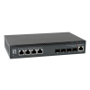 LevelOne XEL-0891 Zarządzany L3 10G Ethernet (100/1000/10000) Desktop Szary