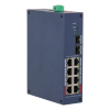 Dahua Technology CHS4210-8GT-110 przełącznik sieciowy Zarządzany L2 Gigabit Ethernet (10/100/1000) Obsługa PoE DIN r