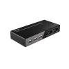 Lindy 32809 przełącznik KVM Czarny