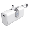 Kieszonkowy powerbank TRUST Pacto 5000 mAh biały-24172169