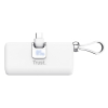 Kieszonkowy powerbank TRUST Pacto 5000 mAh biały-24172172