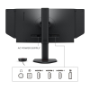 Monitor ZOWIE XL2566X+ komputerowy 61,2 cm (24.1