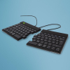 R-Go Tools Ergonomiczna klawiatura R-Go Split Break v2 z oprogramowaniem break, QWERTZ_DE, przewodowa, czarna