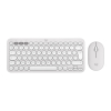 Logitech 920-012240 klawiatura Dołączona myszka Uniwersalne RF Wireless + Bluetooth QWERTY Amerykański międzynarodowy Biały