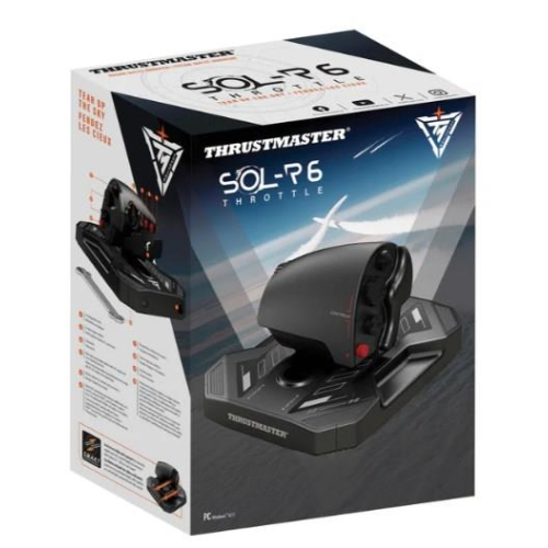 Thrustmaster Sol-R 6 Throttle Czarny USB Kontroler ruchu Analogowa/Cyfrowa PC-24110416