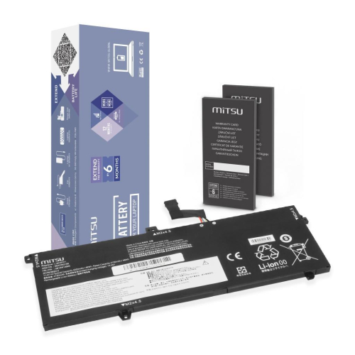 Bateria Mitsu do Lenovo Thinkpad X13 Gen 1, X390, X395-24145590