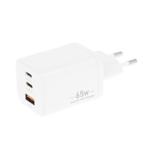 Ładowarka Movano GaN 65W 2x USB-C PD + USB-A (white)-24145644