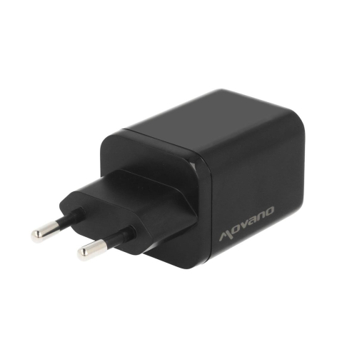 Ładowarka Movano GaN 65W 2x USB-C PD + USB-A (black)-24145653