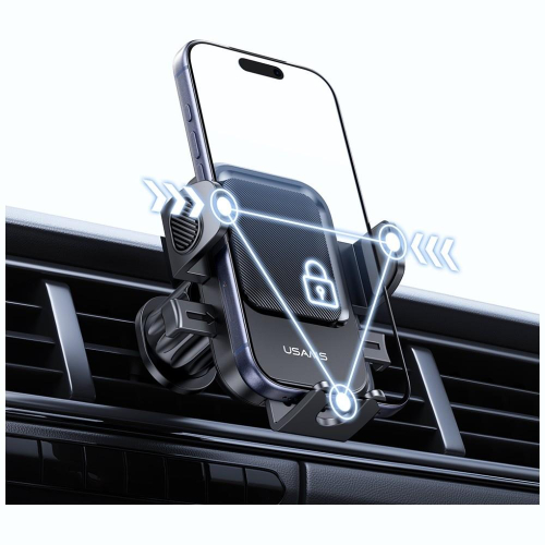 Uchwyt samochodowy do kratki One-Touch czarny-24147754