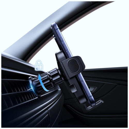 Uchwyt samochodowy do kratki One-Touch czarny-24147756