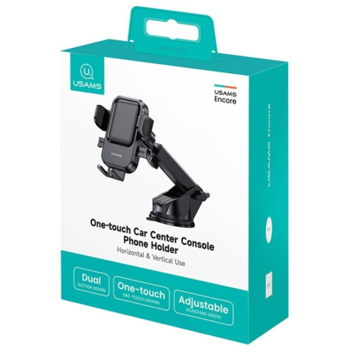 Uchwyt samochodowy do szyby/kokpitu One-Touch czarny-24147779