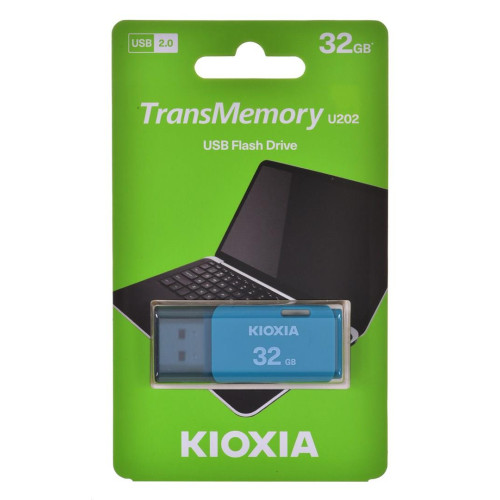 KIOXIA FlashDrive U202 Hayabusa 32GB Aqua-2414888
